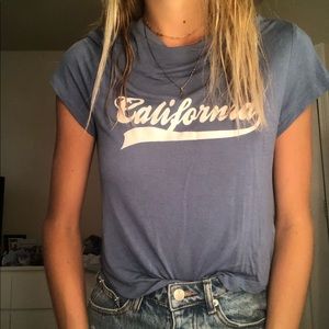california baseball tee